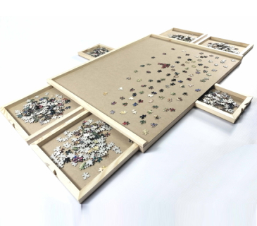 Jigsaw puzzle table board
