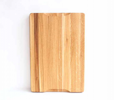 Thick oak cutting board