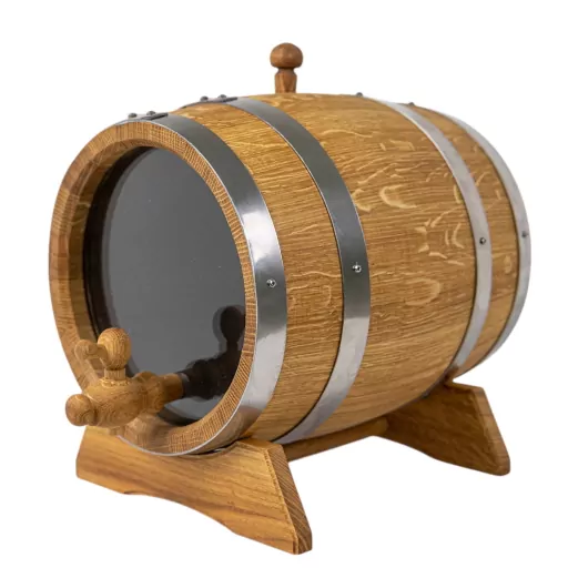 Näyttöön tarkoitetut tammitynnyrit (3 l–10 l)